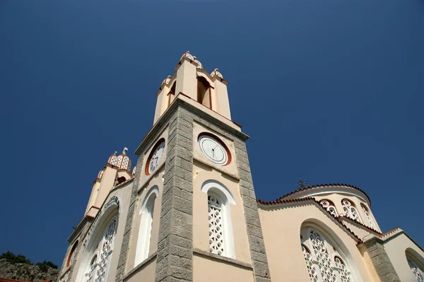 Православная церковь Св. Пантелеимона, остров Родос, Греция — стоковое фото