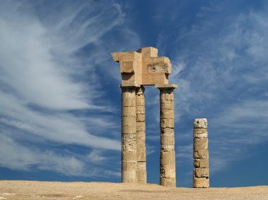 Apollo Tapınağı Akropol Rodos, Yunanistan
