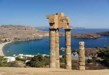 Apollo Tapınağı Akropol Rodos, Yunanistan