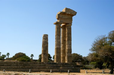 Apollo Tapınağı Akropol Rodos, Yunanistan