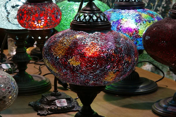 Traditionella turkiska lampor — Stockfoto