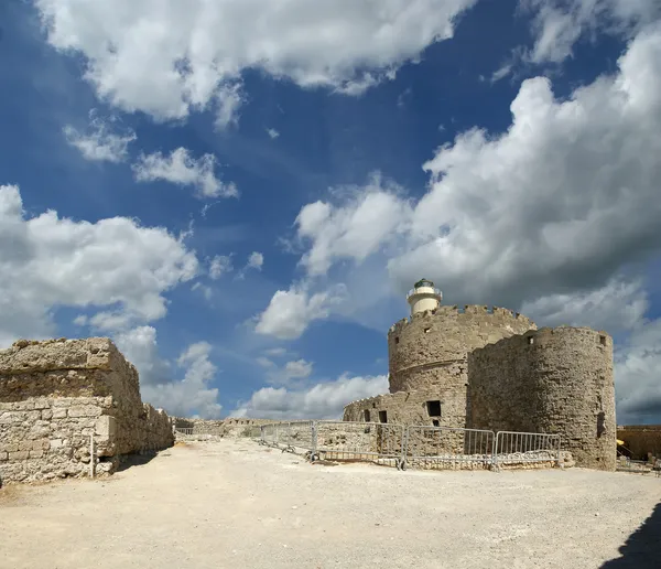 Rodi Torre di San Nicola, Grecia — Foto Stock
