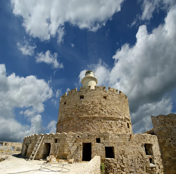 Rodas Torre de San Nicolás, Grecia —  Fotos de Stock