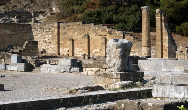 古代遺跡カメイロス ロードス - ギリシャの — ストック写真