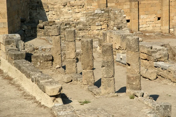 古代遺跡カメイロス ロードス - ギリシャの — ストック写真
