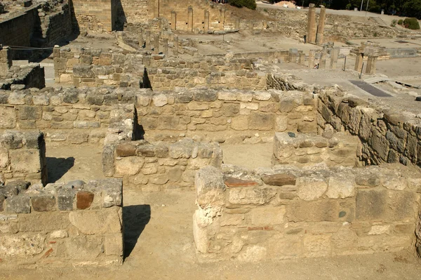 Antik kalıntıları Kamiros, Rhodes - Yunanistan — Stok fotoğraf