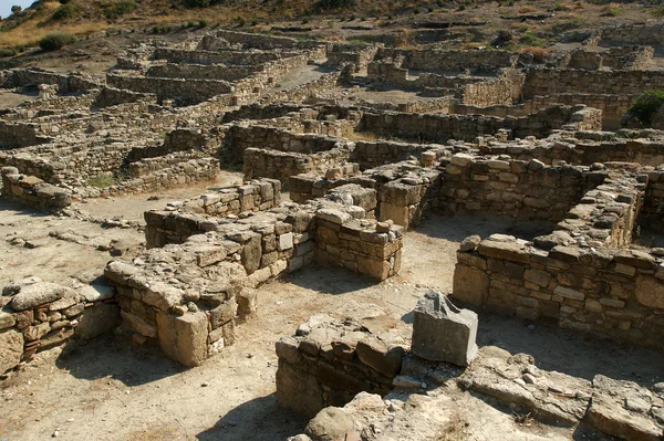 Antik kalıntıları Kamiros, Rhodes - Yunanistan — Stok fotoğraf