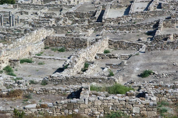 Antiche rovine di Kamiros, Rodi - Grecia — Foto Stock