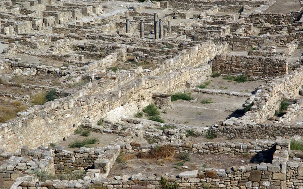 Antik kalıntıları Kamiros, Rhodes - Yunanistan — Stok fotoğraf