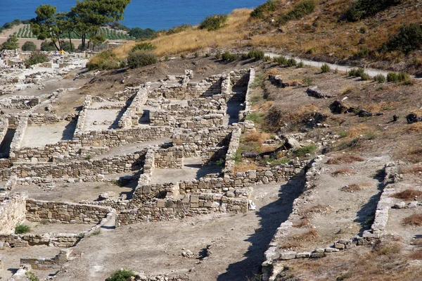 Antiguas ruinas de Kamiros, Rodas - Grecia —  Fotos de Stock