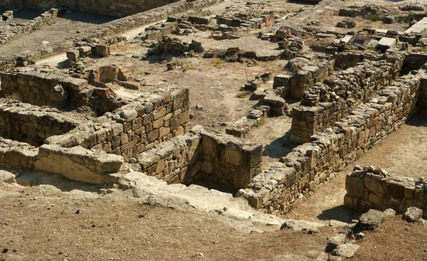 Antike Ruinen von Kamiros, Rhodos - Griechenland — Stockfoto