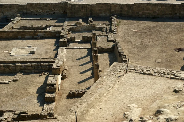 Ancient ruins of Kamiros, Rhodes - Greece — Stock Photo, Image