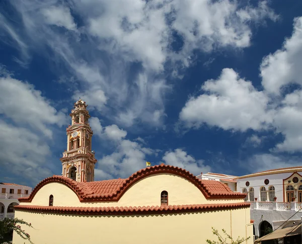 Monasterio de Panormitis, isla de Symi, Grecia —  Fotos de Stock