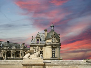 Chateau de chantilly (chantilly Kalesi), picardie, Fransa