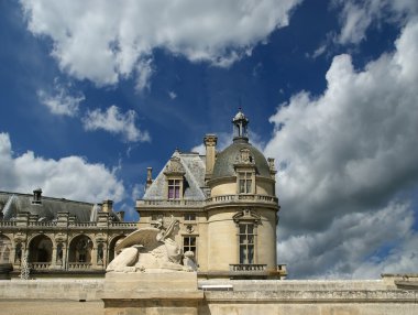 Chateau de chantilly (chantilly Kalesi), picardie, Fransa