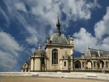 Chateau de chantilly (chantilly Kalesi), picardie, Fransa