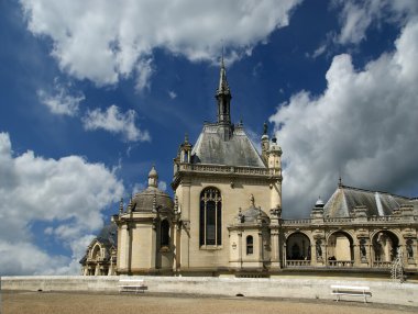 Chateau de chantilly (chantilly Kalesi), picardie, Fransa