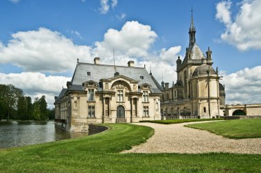 Chateau de chantilly (chantilly Kalesi), picardie, Fransa