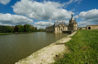 Chateau de chantilly (chantilly Kalesi), picardie, Fransa