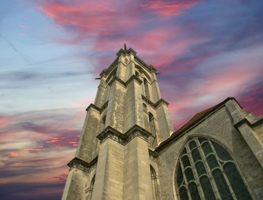 Fransa, senlis, picardy, oise---saint vincent Manastırı