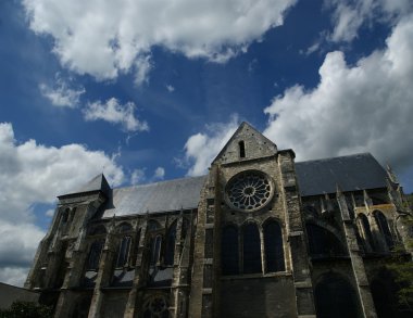 Ortaçağ ilçe city Tours, Fransa