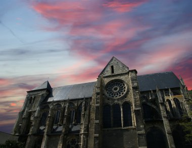 Ortaçağ ilçe city Tours, Fransa