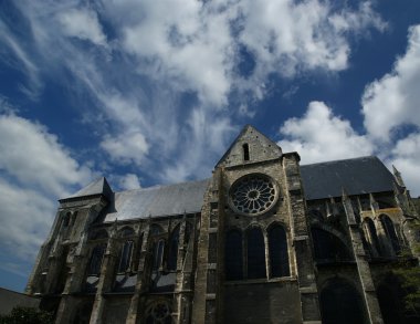 Ortaçağ ilçe city Tours, Fransa