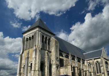 Ortaçağ ilçe city Tours, Fransa