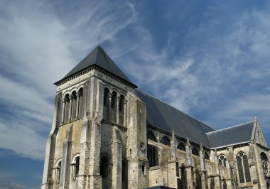 Ortaçağ ilçe city Tours, Fransa