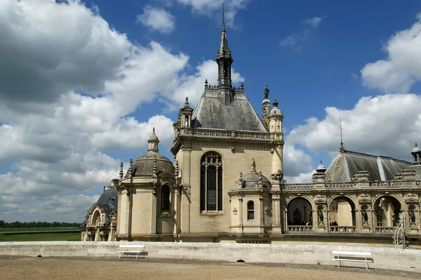 Chateau de Chantilly (Castillo de Chantilly), Picardie, Francia —  Fotos de Stock