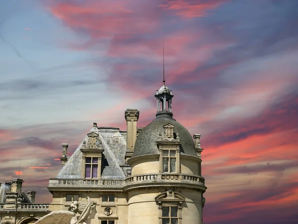 Chateau de Chantilly ( Chantilly Castle ), Picardie, France — Stock Photo, Image