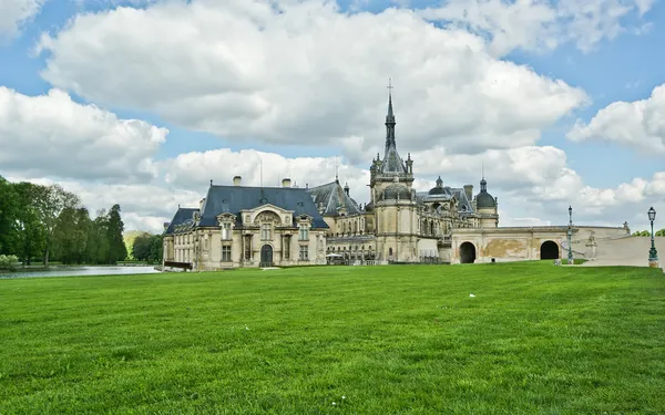 Chateau de Chantilly (Замок Шантийи), Пикарди, Франция — стоковое фото