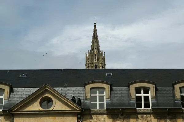 Kathedraal (notre dame) senlis, oise, Picardie, Frankrijk — Stockfoto