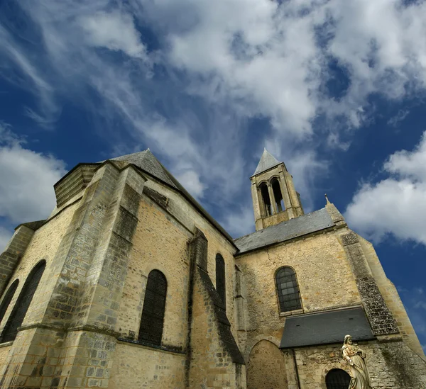 France, senlis, picardy, oise--- Saint Vincent Abbey — Stock Photo, Image