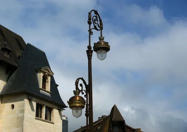 Tipikus ház deauville (Normandia, Franciaország) — Stock Fotó