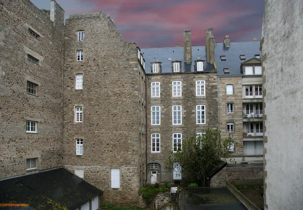 Saint-Malo, Bretagna nel nord-ovest della Francia — Foto Stock