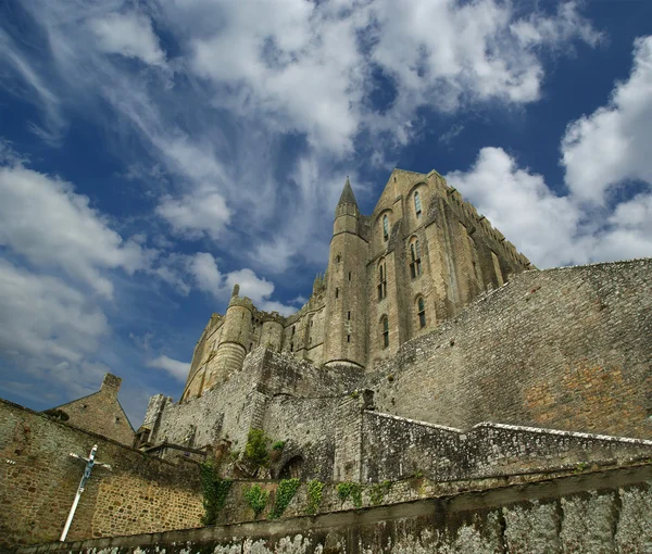 Mont Saint-Michel, Normandia, Franciaország — Stock Fotó