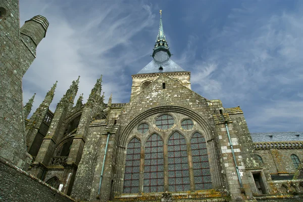 Mont Saint-Michel, Normandia, Francja — Zdjęcie stockowe