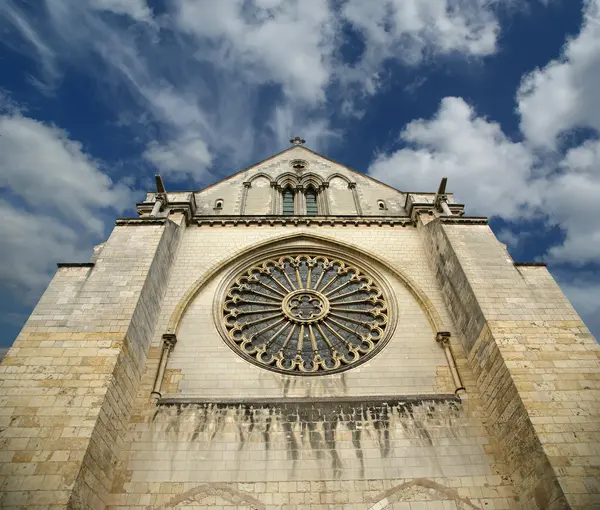 Katedra, angers Saint-Maurice we Francji — Zdjęcie stockowe