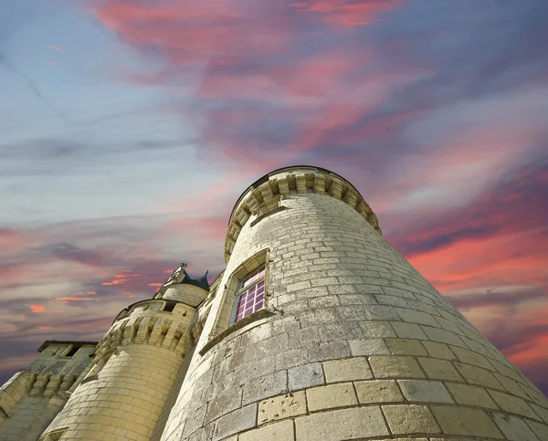 Ussé hrad, údolí Loiry, Francie — Stock fotografie