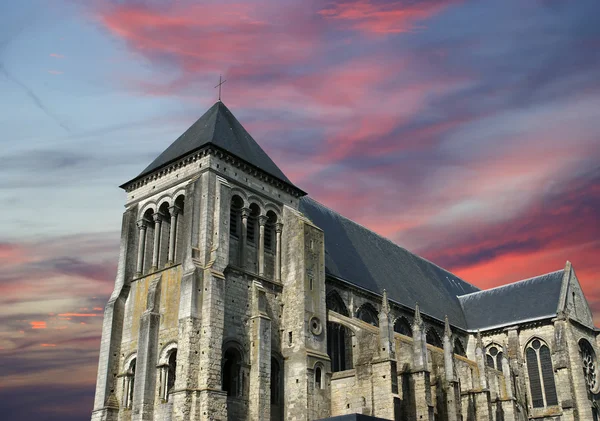 The medieval district of the city Tours, France — Stock Photo, Image