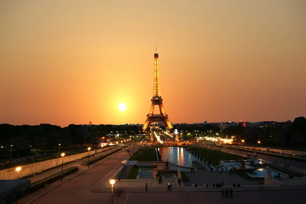 Torre Eiffel en París, Francia —  Fotos de Stock