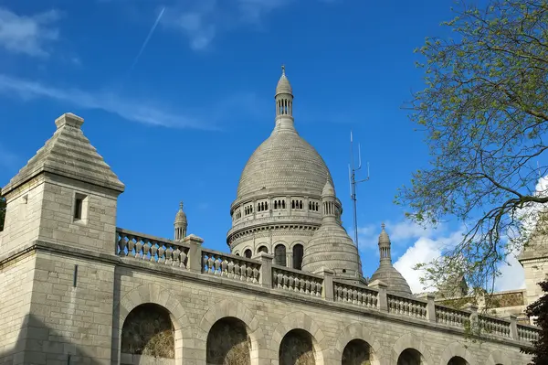 파리의 신성한 심 혼의 대성당 — 스톡 사진