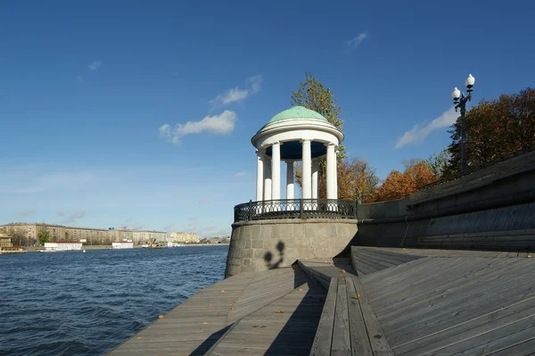 Vista de Moscou, Rússia. Rio Moskva — Fotografia de Stock