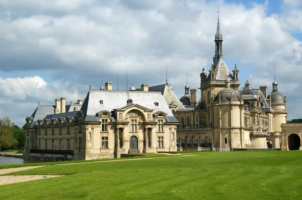 Kasteel van chantilly (chantilly kasteel), Frankrijk — Stockfoto