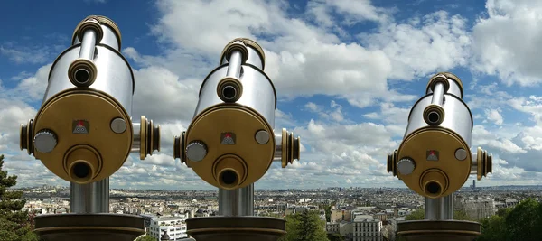 Fom στον ορίζοντα του Παρισιού Sacre-C; σας Βασιλική, Γαλλία — Φωτογραφία Αρχείου