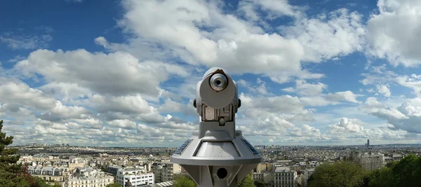 Париж skyline fom Сакре-C? базиліка, Франція — стокове фото