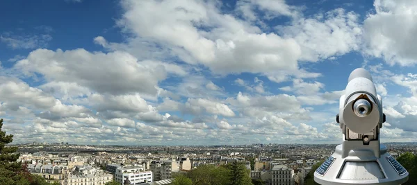 Париж skyline fom Сакре-C? базиліка, Франція — стокове фото