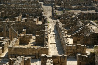 Antik kalıntıları Kamiros, Rhodes - Yunanistan