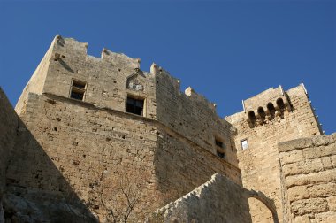 linods Akropol'de rhodos antik Arkeolojik Sit, Yunanistan